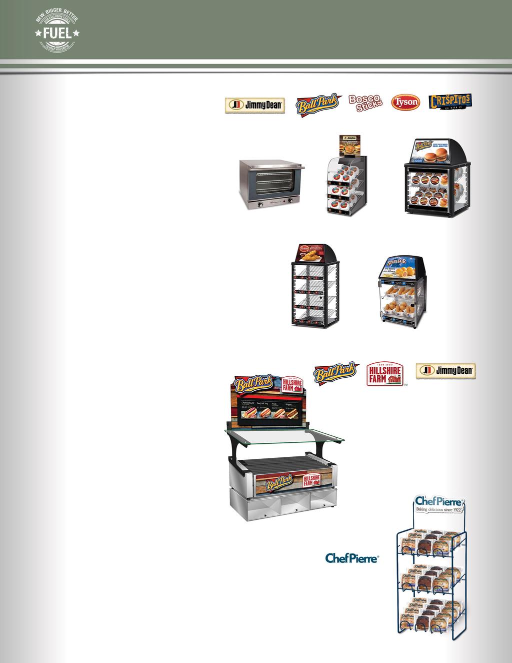 SO MANY OPTIONS. SO MANY OPPORTUNITIES. WARMER REBATE Now with Convection Oven Support for New Food Offerings!