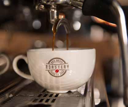 Barista Coffee at Red Bean Roastery Open daily, Red Bean Roastery coffee dock serves delicious coffee, sourced from the four corners of the globe.