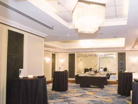 Standing Reception for 40 guests Room Hire 2,575+