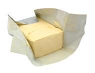 Butter Butter is made by mixing cream containing between 30-45% milk fat at a high speed.