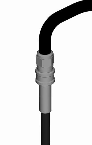 gas cylinder, insure that the gas supply hose is free of kinks and/or damage and is at least 3 away from hot surfaces such as the grill casting.