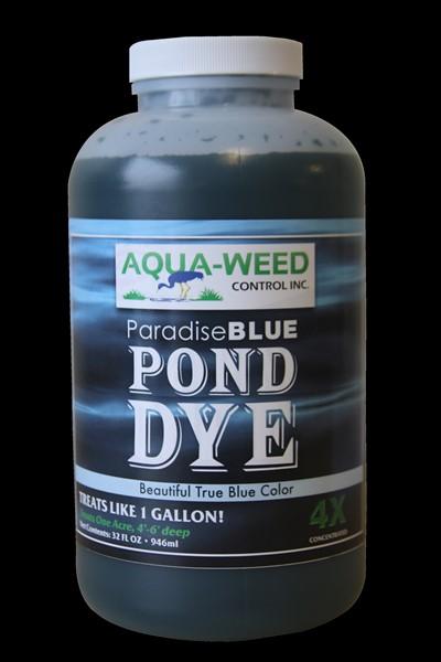 Use 1 2 quarts per surface acre, 4-6 deep. Pond Dye $33.