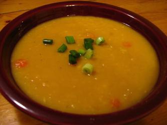Recipes: Spicy Carrot & Butternut Soup : 1 
