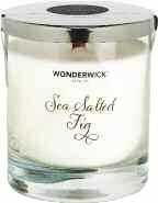 Wonderwick Blanc Collection glass with lid 90mm high x 80mm diameter sold in packs of 6 Apple Blossom