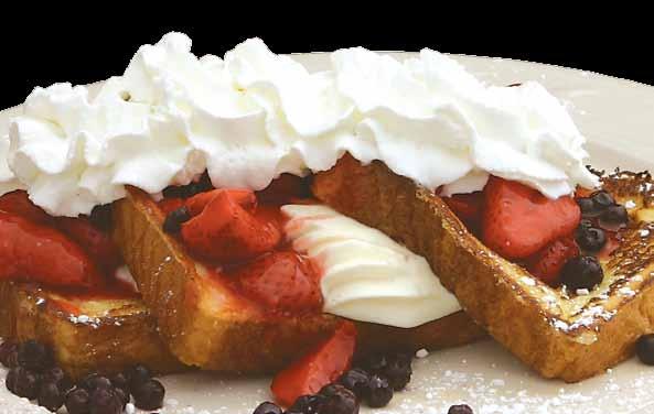 19 RAISIN BREAD French Toast 5.19 SHORT STACK (2) 4.19 (3) BLUEBERRY French Toast 6.