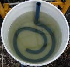Compost tea is a watery fermented extract of compost.