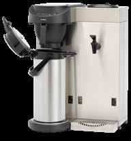 Coffee maker with water  Supplied