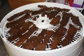 Jerky Marinade 1/4 cup soy sauce 1 tablespoon Worcestershire sauce ½ teaspoon onion powder 1 teaspoon hickory smoke-flavored salt 1 tablespoon ¼ teaspoon each of pepper and garlic powder * (for 1½ to