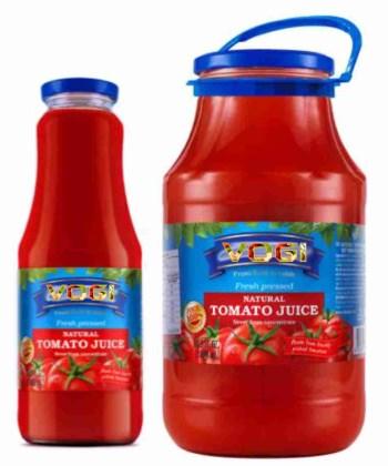 Juice + Fruzi 100 % natural without sugar without water without preservative TOMATO FRESH Package: glass bottle