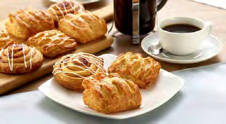 MINI MIXED PASTRIES HIESTAND 80525A Mini Danish Selection 120 sweet pastries - 24 maple pecan plaits, 24