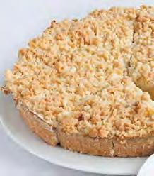 TARTS NEW NDE2 Deep Dish Apple Crumble Pie (pre-portioned) Slices of juicy