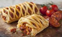 Units: 48 Weight: 130g 16-18 mins / 170 C NEW 824625 Mini Sausage Rolls A mixed case of