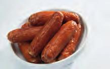 Units: 109 Weight: 44g 9 mins / 190 C 10031693 Jumbo Cooked Sausage Convenient