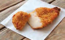 Fried Chicken Fillet 155g A tender chicken breast fillet coated in southern fried