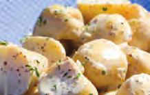 SALAD 828819 Baby Potato Salad, Crème Fraiche & Chive Cooked