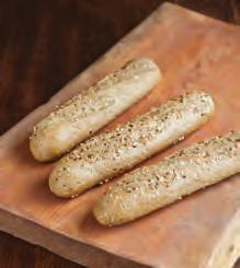 DEMI BAGUETTES 2549 Malted Grain Demi Baguette (28cm) Made with flour, yeast, water and