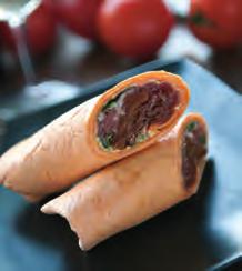 Wholemeal Wrap Versatile, soft and tasty 12 wholemeal wrap.