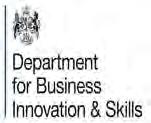BACKGROUND The Department of Business Innovation & Skills commissioned The