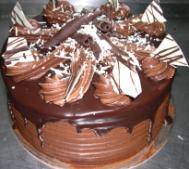 We have a delicious selection of gourmet cakes available.