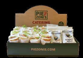GIFT OF GREAT FOOD! CATERING Let PieZoni s cater your next party or event.
