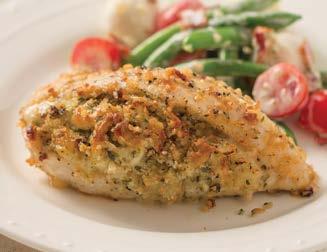 Pesto Stuffed Baked Chicken 2 tablespoons Dried Tomato & Garlic Pesto Mix 2 tablespoons water 1½ tablespoons olive oil 1 tablespoon grated Parmesan cheese, optional 6 (5-6 ounce) boneless skinless