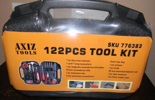14 Tool Kit Handy 122 piece tool kit provided by Niblock