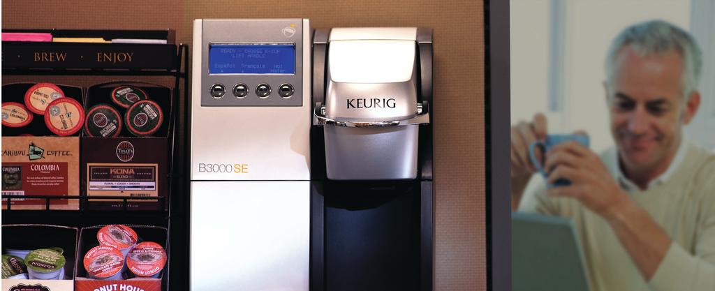 1 Keurig is not just about great coffee. It s about the way great coffee is made.