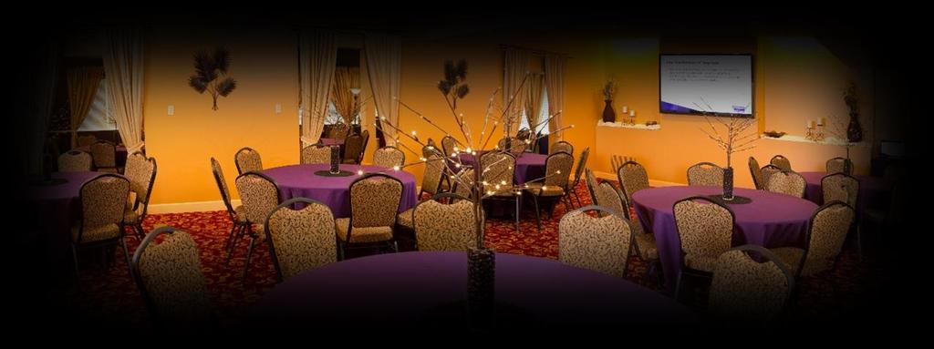We offer a variety of packages, pre-made and customized, that are all-inclusive which include private facility rental, setup, banquet staff, tables, padded chairs, linens, house centerpieces, china,
