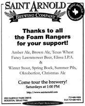The Brewsletter Urquell The Official Foam Rangers Zine Officers and Contributers: Grand Wazoo Storge West By Grand Wazoo Storge West Out (of) The Wazoo Secondary Fermenter Doak Proctor Scrivener