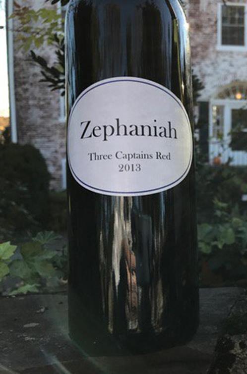 Hybrid-vinifera red wine blend Three Captain s Red (Zephaniah, VA) Chambourcin (45%) ~8-9 tons / acre