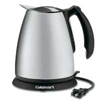 BA-170 Cuisinart 2 Quart Stainless Tea Kettle Professional quality 18/10 stainless steel Stay cool handle Dripless rim and