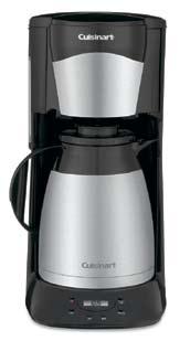carafe Patented Brew Through & Pour Through lid keeps air out and coffee fresh and hot for hours Automatically shuts off
