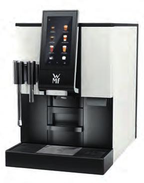 The WMF 1100 S offers a huge variety of coffee specialities that leaves plenty of room for individual tastes.