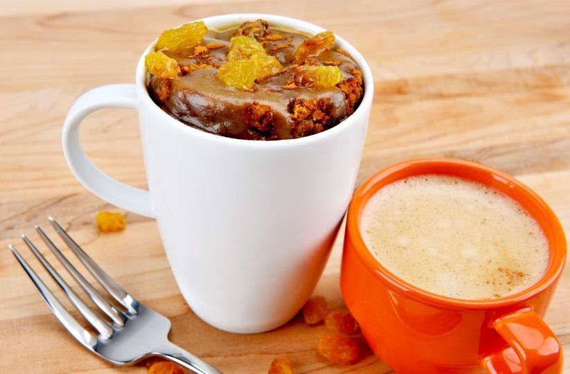 English Caramel Mug Cake Prep time: 5 minutes Cook time: 30-40 minutes Servings: 2 1 Tbsp. butter, softened 3 cups water ¼ cup hot water ¼ cup light corn syrup 1 tsp. baking soda ½ tsp.
