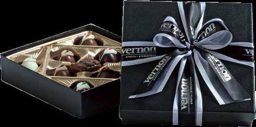Each truffle is hand decorated and packed into these gorgeous boxes featuring your