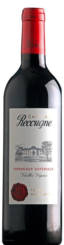 The Cuvées of Château Recougne unique wines! «Vieilles Vignes» of Château Recougne This cuvée top of the range is made with the oldest vines of the Château Recougne (more than 50 years old).