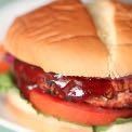 BBQ Turkey Burgers Prep time: 10 mins Cook time: 14 mins Serves: 2 ⅛ cup chopped onion ⅛ cup barbecue sauce, divided 1 Tablespoon dry bread crumbs 1 teaspoon prepared mustard ⅜ teaspoon chili powder
