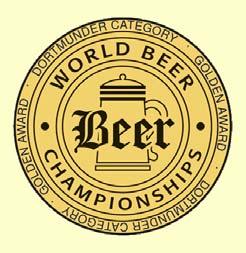 In 2001, Švyturys EKSTRA was awarded a Gold Medal in Dortmunder category at the World Beer Championship held in USA.