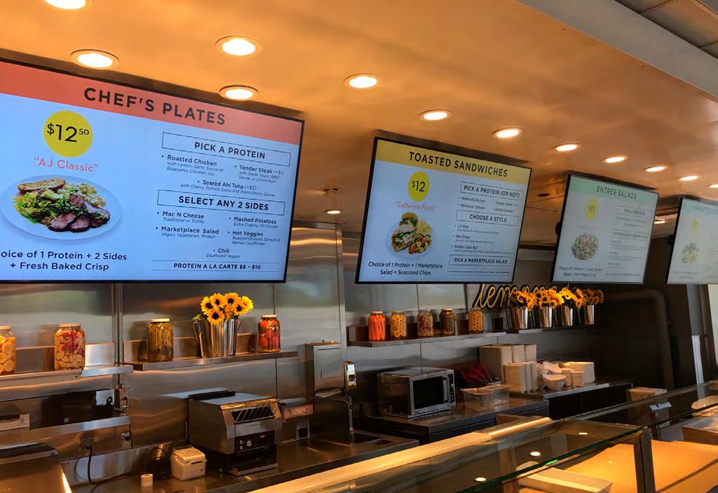 CASE STUDY Lemonade Sweetens its Restaurants with Digital Signage The fast-growing fast casual partnered with Embed Digital to