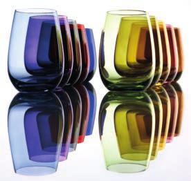 Elements Stölzle has created this colorful accessory to add color and elegance to your table.