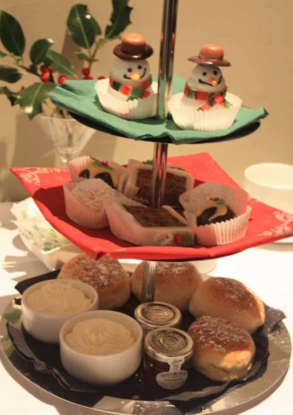 FESTIVE AFTERNOON TEA Afternoon Tea is always a special treat!