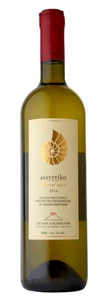 SANTORINI ΟΑΚ ΜΑTURED This is another expression of the island s flagship variety, Assyrtiko.
