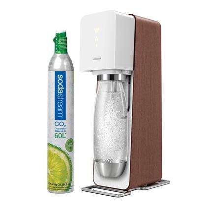 SodaStream Source Wood - Starter Kit $429.00 delivered to your home or office. Available in Black/Beech and White/WalNut.
