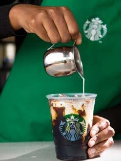Starbucks now serving