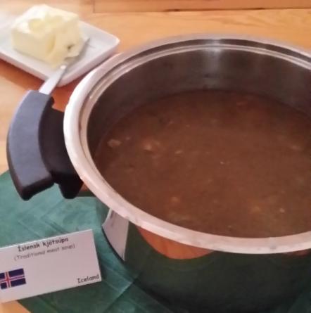 MAIN COURSE - Traditional Icelandic Meat Soup This is traditional Icelandic Meat Soup, made with lamb and vegetables a life saver when food was scarce and energy was needed to battle the elements.