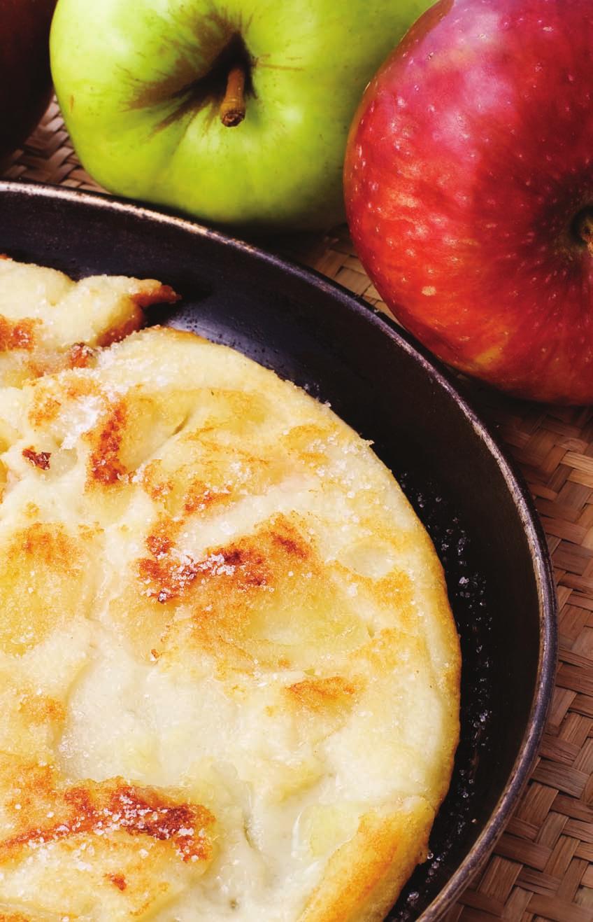 Spiced Apple Quesadillas Tender crêpes with a filling of buttery apples warmed with cinnamon make this dessert an elegant take-off on a quesadilla.