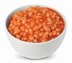A10 / BAKED BEANS A10 / A store cupboard staple and great on Jacket Potatoes, with a full English breakfast or simply served on toast.