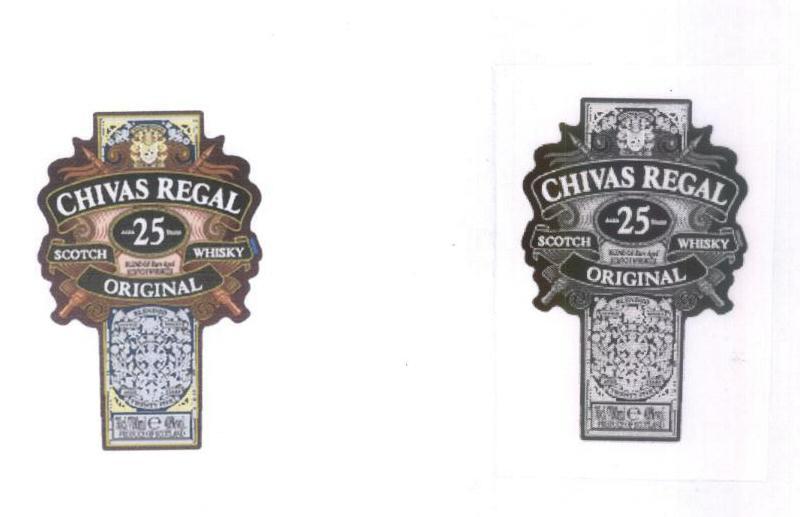 Trade Marks Journal No: 1433, 01/02/2010 Class 33 Advertised before Acceptance under section 20(1) Proviso 1643090 18/01/2008 Chivas Brothers Pernod Ricard Limited, lll/113renfewroad Paisley PA3 4DY