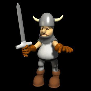 The Vikings While the term Viking is used in a general way to describe the people of Scandinavia during the medieval period, it's really a name for a profession -- it's like if we called all English