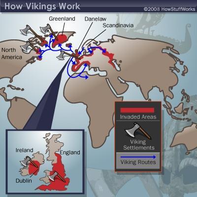 Scandinavians settled Iceland early on in the Age of